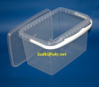 Ведро прямоугольное 2л
Предлагаем тару пластиковую для упаковки, транспортировк. . фото 2