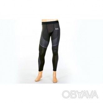 Тип: штаны мужские компрессионные; Материал: лайкра;Цвет: черный;Размер: M (165-. . фото 1