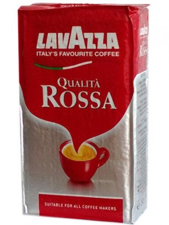 Кофе молотый Lavazza Qualita Rossa 250гр Оригинал Италия Лавацца Росса. Киев. фото 1 Кофе молотый Lavazza Qualita Rossa 250гр Оригинал Италия Лавацца Росса. Киев. фото 1