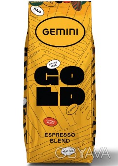 Кофе в зернах Gemini Espresso Gold - Поєднання кращих сортів елітної кави. Вишук. . фото 1