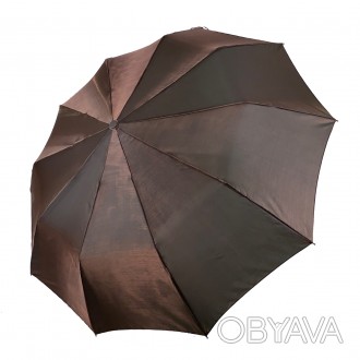 Однотонный зонтик-хамелеон на 10 карбоновых спиц - надежный защитник от дождя и . . фото 1