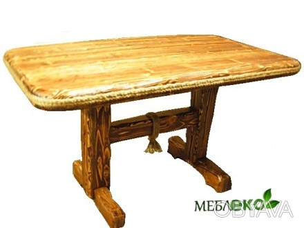Купити дерев'яний стіл, Стіл Квадрат Під Старину
Потужний, міцний стіл &qu. . фото 1