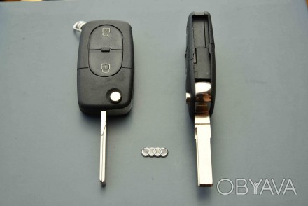 Корпус выкидного авто ключа для Volkswagen Фольцваген Passat Пассат Бора Поло 3 . . фото 1