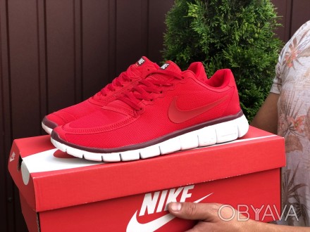 Кроссовки мужские красные сетка Nike Free Run 5.0
Производитель: Вьетнам
Материа. . фото 1