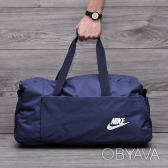 Вместительная сумка Nike для спорта, путешествий.
Особенности: 
Удобный плечевой. . фото 1
