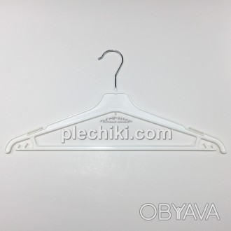 Пластиковые вешалки плечики для одежды W-PY42 белого цвета.
 
Длина 420 мм.
Шири. . фото 1