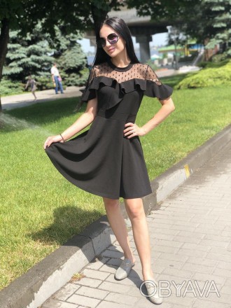Черное платье маломерные размеры. . . фото 1