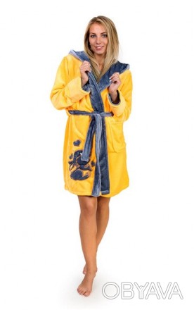 Купить Махровый халат "Зайка" в интернет магазине
 Тёплый, качественный махровый. . фото 1