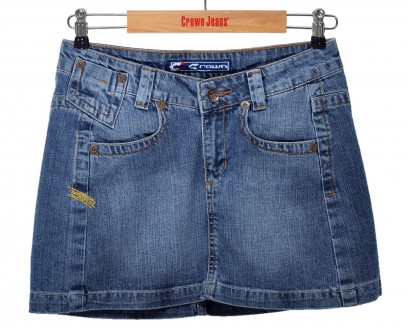Юбка джинсовая Crown Jeans модель 370 (R k Ng). Черновцы. фото 1 Юбка джинсовая Crown Jeans модель 370 (R k Ng). Черновцы. фото 1