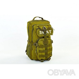 
Тип: тактический рюкзак штурмовой;
Объем: 35.0 (л); 
Цвет: оливковый; 
Материал. . фото 1