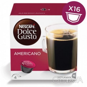 Кофе в капсулах NESCAFE Dolce Gusto Americano - притягательный кофе, произведенн. . фото 1