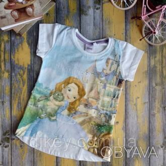 Детская футболка для девочки с изображением на груди главной героини мультсериал. . фото 1