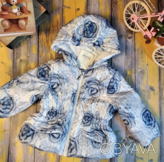 Демисезонная легкая курточка на девочку от итальянского бренда Fagottino ростом . . фото 1