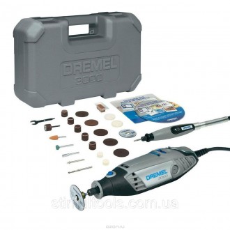 Гравировальная машина Dremel 3000-1/25 ( 1+25 насадок ). Одеса. фото 1 Гравировальная машина Dremel 3000-1/25 ( 1+25 насадок ). Одеса. фото 1