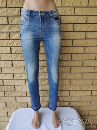 Джинсы женские джинсовые с высокой посадкой стрейчевые LS, Турция, 98% коттон, 2. . фото 1