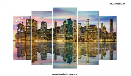 Каталог модульных картин с часами, размеры, цены на сайте http://www.foto-holst.. . фото 10