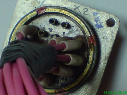 Соединитель электрический СШР48П20ЭГ2 с распаянными разьемами-розетка
длина про. . фото 6