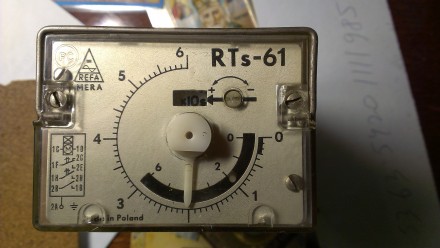 Реле времени электромеханическое Type RTs-61 предназначено для отчета интервалов. . фото 3