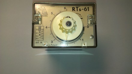Реле времени электромеханическое Type RTs-61 предназначено для отчета интервалов. . фото 2