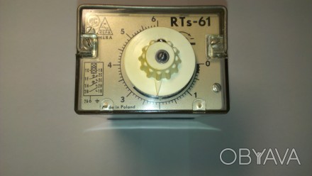 Реле времени электромеханическое Type RTs-61 предназначено для отчета интервалов. . фото 1