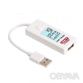 Тестер USB UNI-T UT658B измеряет ток, емкость, напряжение c кабелем
Входное напр. . фото 1