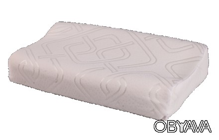 Детская ортопедическая подушка с наполнителем из Memory Foam.
Состав:
Наполнител. . фото 1