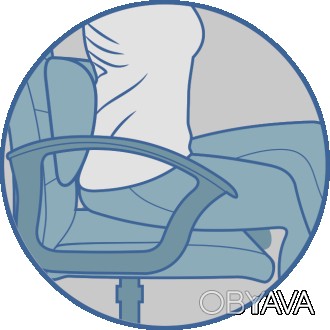 Ортопедическая подушка для спины ОП-О8 имеет специальную форму для уменьшения на. . фото 1