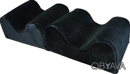 Ортопедическая подушка под ноги. 2 блока, размер 26×20 см, высота валиков 12 см.. . фото 1
