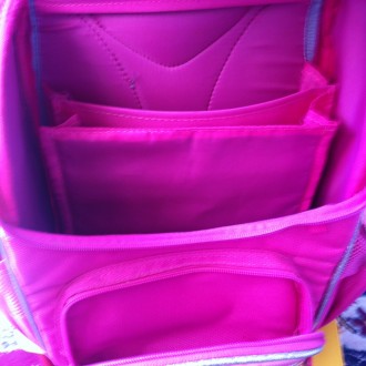 Школьный рюкзак розового цвета с 3D изображением бабочки подойдет для девочек на. . фото 6