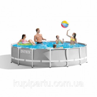Intex 26724 КАРКАСНЫЙ БАССЕЙН PRISM FRAME 457Х107СМ, 14614Л, ФИЛ.-НАСОС 3785Л\Ч,. Киев. фото 1 Intex 26724 КАРКАСНЫЙ БАССЕЙН PRISM FRAME 457Х107СМ, 14614Л, ФИЛ.-НАСОС 3785Л\Ч,. Киев. фото 1