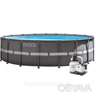 Бассейн каркасный Intex Ultra XTR Frame 26330 – из линейки бассейнов класса прем. . фото 1