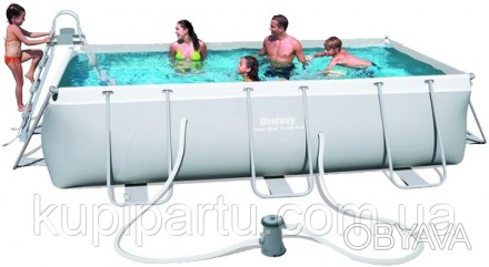 Каркасный бассейн Bestway 56441 отличается высокой прочностью и устойчивостью. Ч. . фото 1