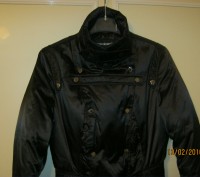 Пальто утепленное женское Roccobarocco Оригинал. 44 размер черного цвета, стильн. . фото 4