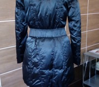 Пальто утепленное женское Roccobarocco Оригинал. 44 размер черного цвета, стильн. . фото 8