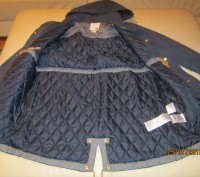 утепленная куртка /пуховик, Индия, размер М синего цвета на стеганой подкладке с. . фото 7