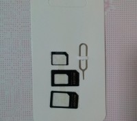 В комплекте:
1 х Micro SIM Card адаптер 
1 х Nano SIM Card адаптер 
1 х Станд. . фото 3