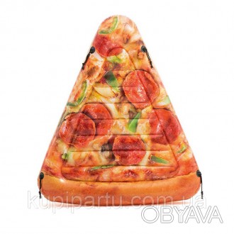 Надувной плот, который не отличишь от настоящей пиццы! Размеры: 175Х145см. Прият. . фото 1