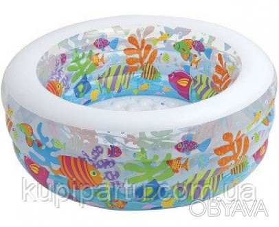 Прозрачный бассейн с разноцветными рыбками для детей от 6 лет. Главная особеннос. . фото 1