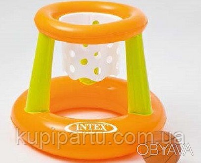 Надувная игрушка "Баскетбол на воде" Intex 58504 отлично подходит для того, чтоб. . фото 1