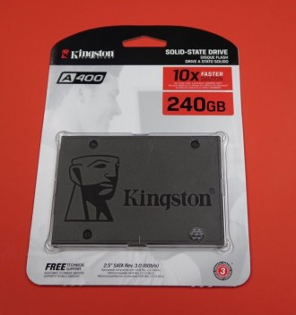 Нов Ssd Kingston A400 ИТП 240gb 500гб 120gb гарантия 36мес ноутбука компа. Чернигов. фото 1 Нов Ssd Kingston A400 ИТП 240gb 500гб 120gb гарантия 36мес ноутбука компа. Чернигов. фото 1