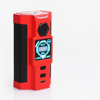 Батарейный мод Sigelei SnowWolf Vfeng-S 230W Red. Київ. фото 1 Батарейный мод Sigelei SnowWolf Vfeng-S 230W Red. Київ. фото 1
