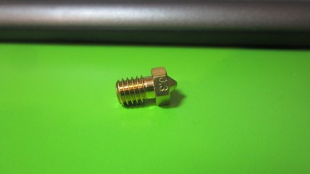 Сопло E3D 0.5мм под 1.75мм нить для 3D-принтера. Материал сопла – медный сплав. . . фото 7
