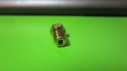 Сопло E3D 0.5мм под 1.75мм нить для 3D-принтера. Материал сопла – медный сплав. . . фото 8