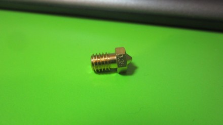 Сопло E3D 0.5мм под 1.75мм нить для 3D-принтера. Материал сопла – медный сплав. . . фото 3