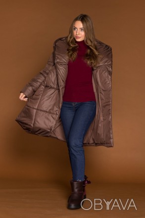 Женская зимняя куртка - одеяло с капюшоном BlanketSil:
материал - плащевка
утепл. . фото 1