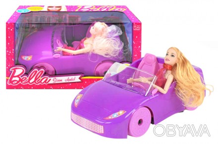 Машинка для куклы Барби DS-008B
Машина игрушечная, Кабриолет с куклой DS-008B гл. . фото 1