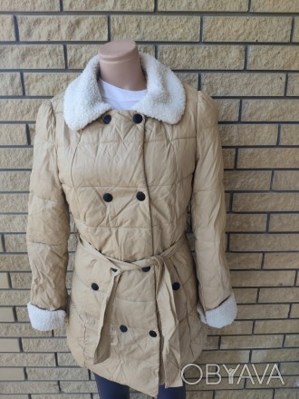 Куртка женская зимняя OLE защитит вас даже в сильный мороз. утеплитель мех и син. . фото 1