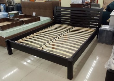 Оригинальная кровать из натуральных пород древесины Фиджи от фабрики Genmebli по. . фото 3