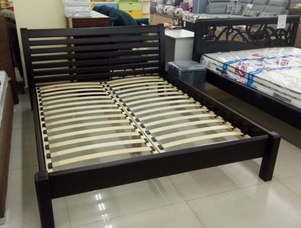 Оригинальная кровать из натуральных пород древесины Фиджи от фабрики Genmebli по. . фото 4