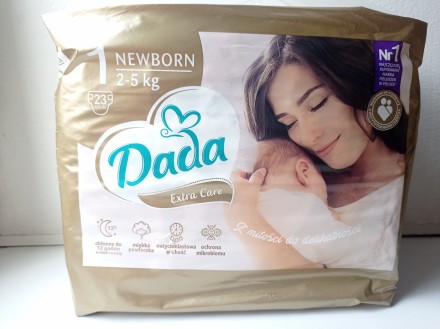 Подгузники Dada Extra care Little one размер 1. Кропивницкий. фото 1 Подгузники Dada Extra care Little one размер 1. Кропивницкий. фото 1